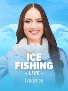 Ice Fishing by Evolution, game show in the Stake lobby