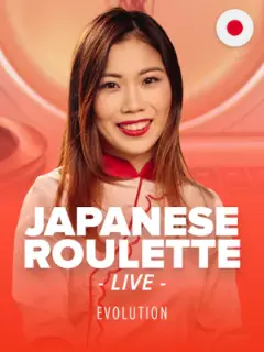 Japanese Roulette by Evolution, live table in the Stake lobby
