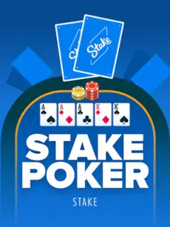 Poker by EvenBet Gaming in the Stake lobby